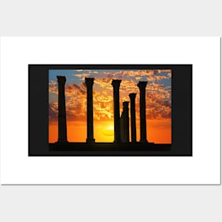 Volubilis Columns. Posters and Art